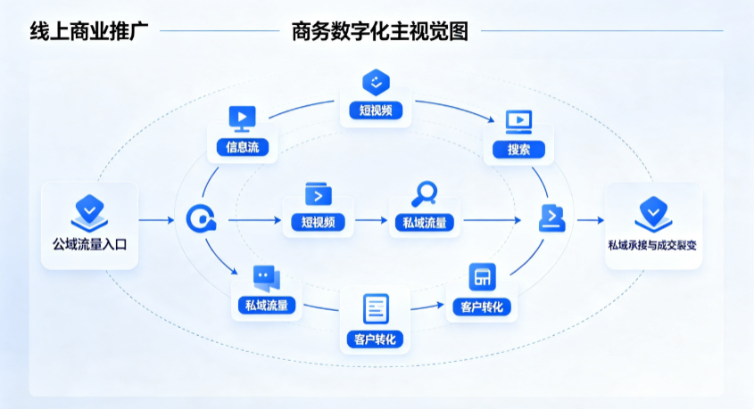 深圳线上商业推广怎么做？全域流量闭环搭建与低成本转化实战指南